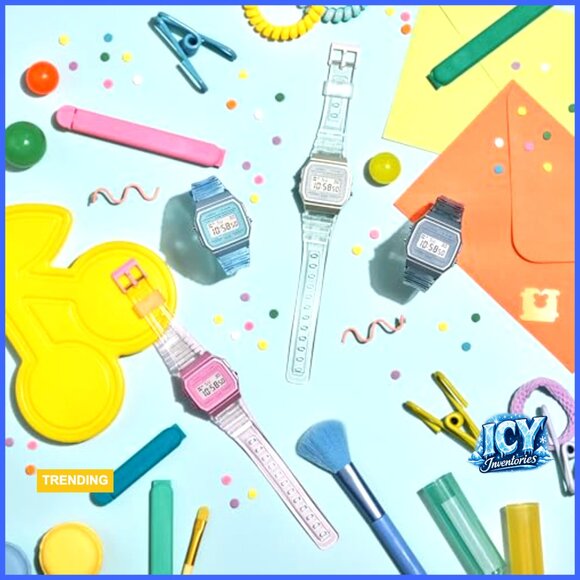 Digital Watch Water Resistant LED Light Stopwatch Daily Alarm main image 2